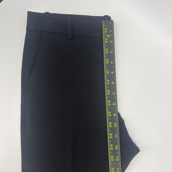 J. Crew Black Dress Pants Womens Size 6 Tapered Career Work Classic - Picture 11 of 12